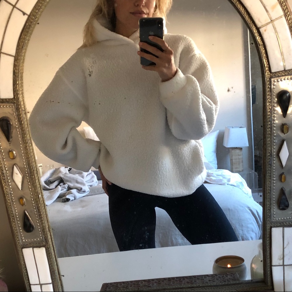 Aritzia Babaton Sherpa Hoodie